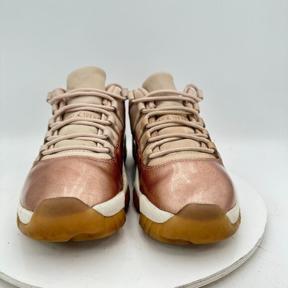 Nike Air Jordan 11 Low Women Size 10 AH7860-105 Rose Gold Training Shoes - Picture 2 of 11